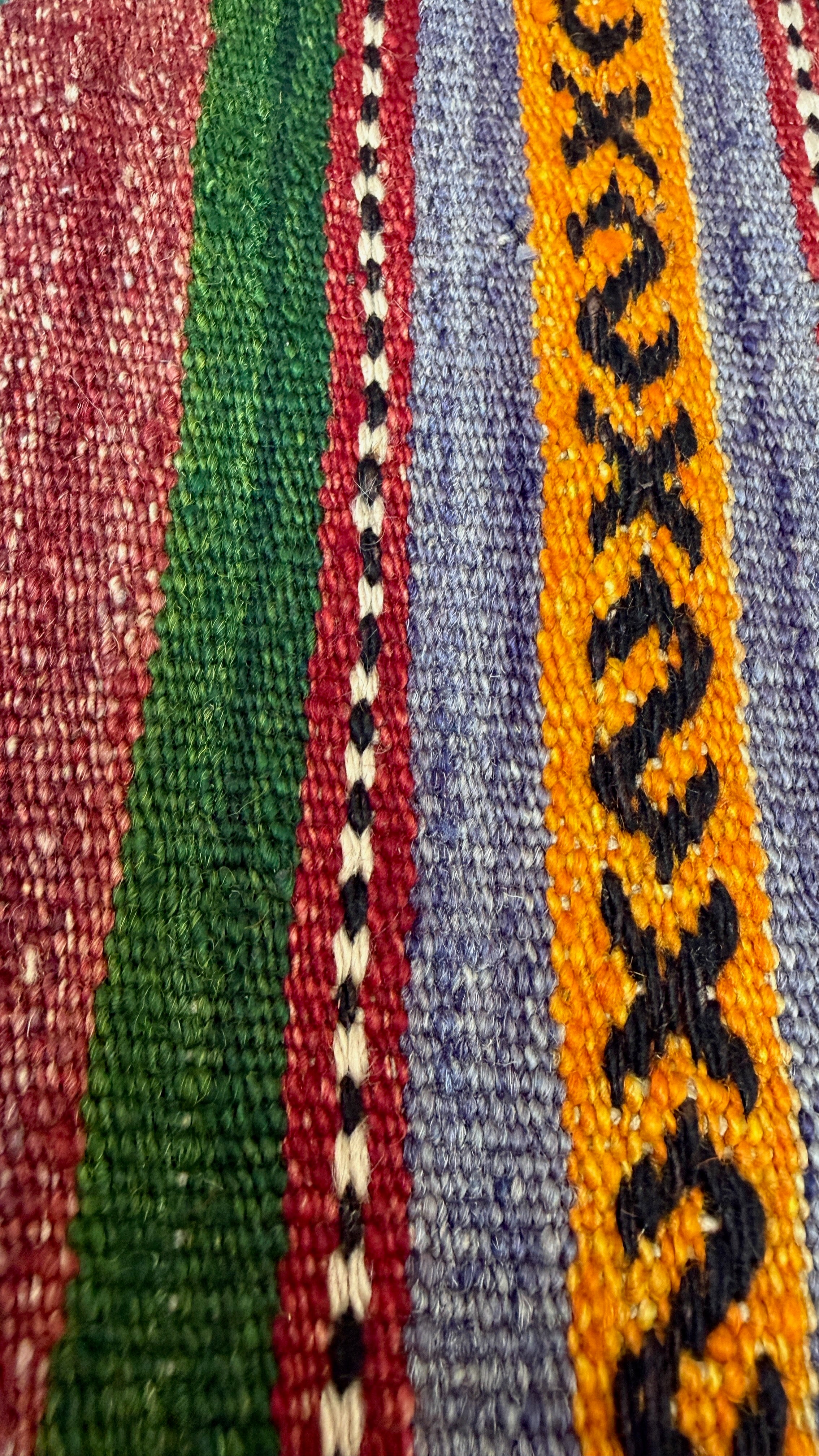 Denizli Güzeli Kelim - Handwoven - 332 x 205 cm. Vintage.