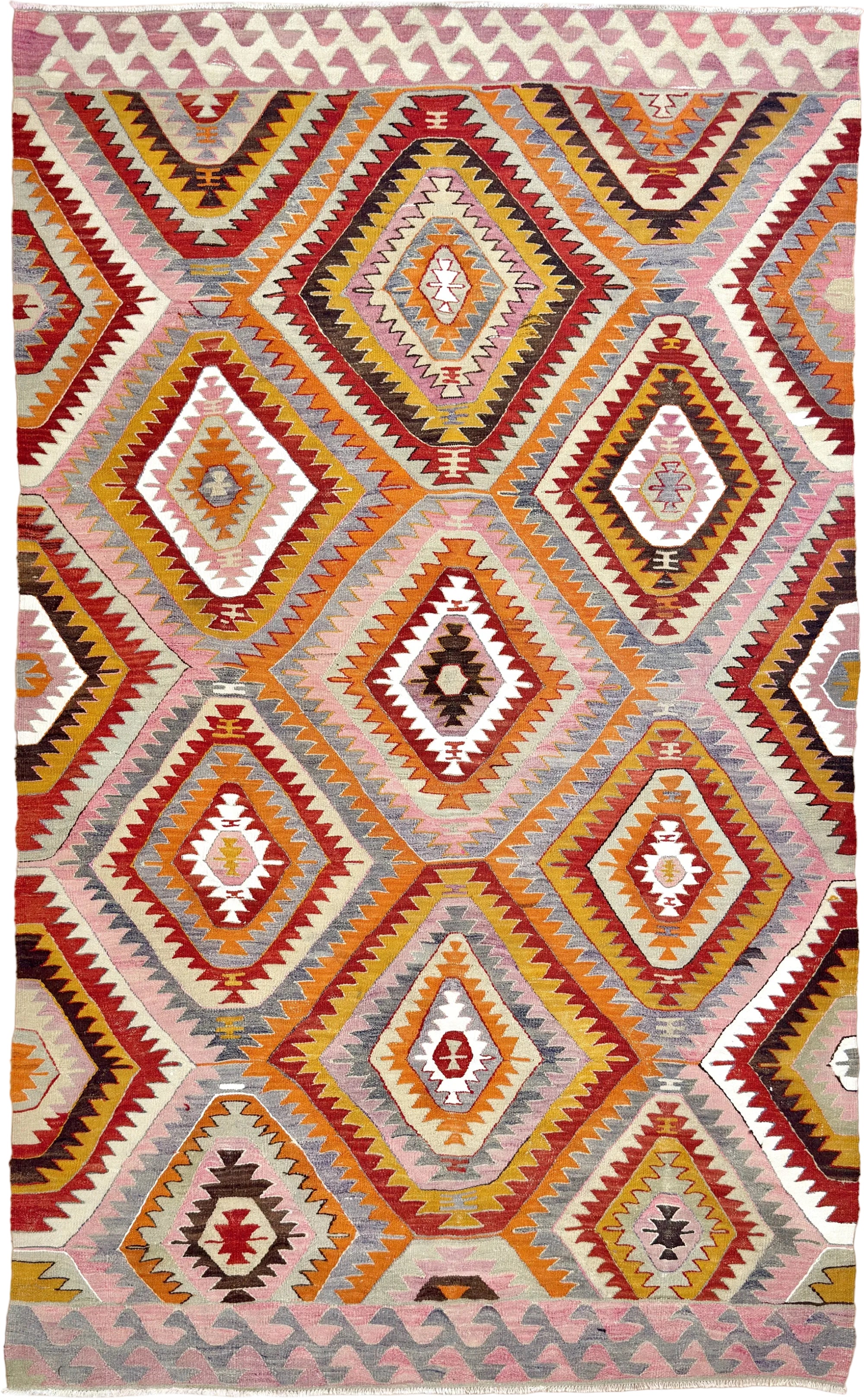 Vintage KELIM TAVAS – HANDGEWEBTER TEPPICH, WOLLE, 280 × 170 CM - ANATOLIAN SOUL NO. 116