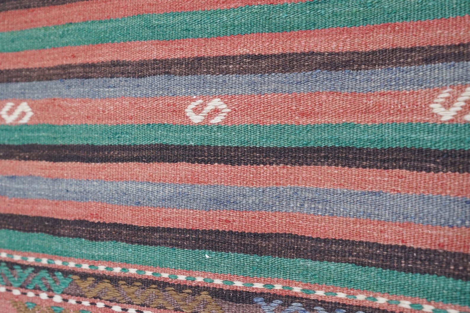 Vintage Kelim 293 x 160 cm. 100% Wolle. Anatolian Soul No. 95
