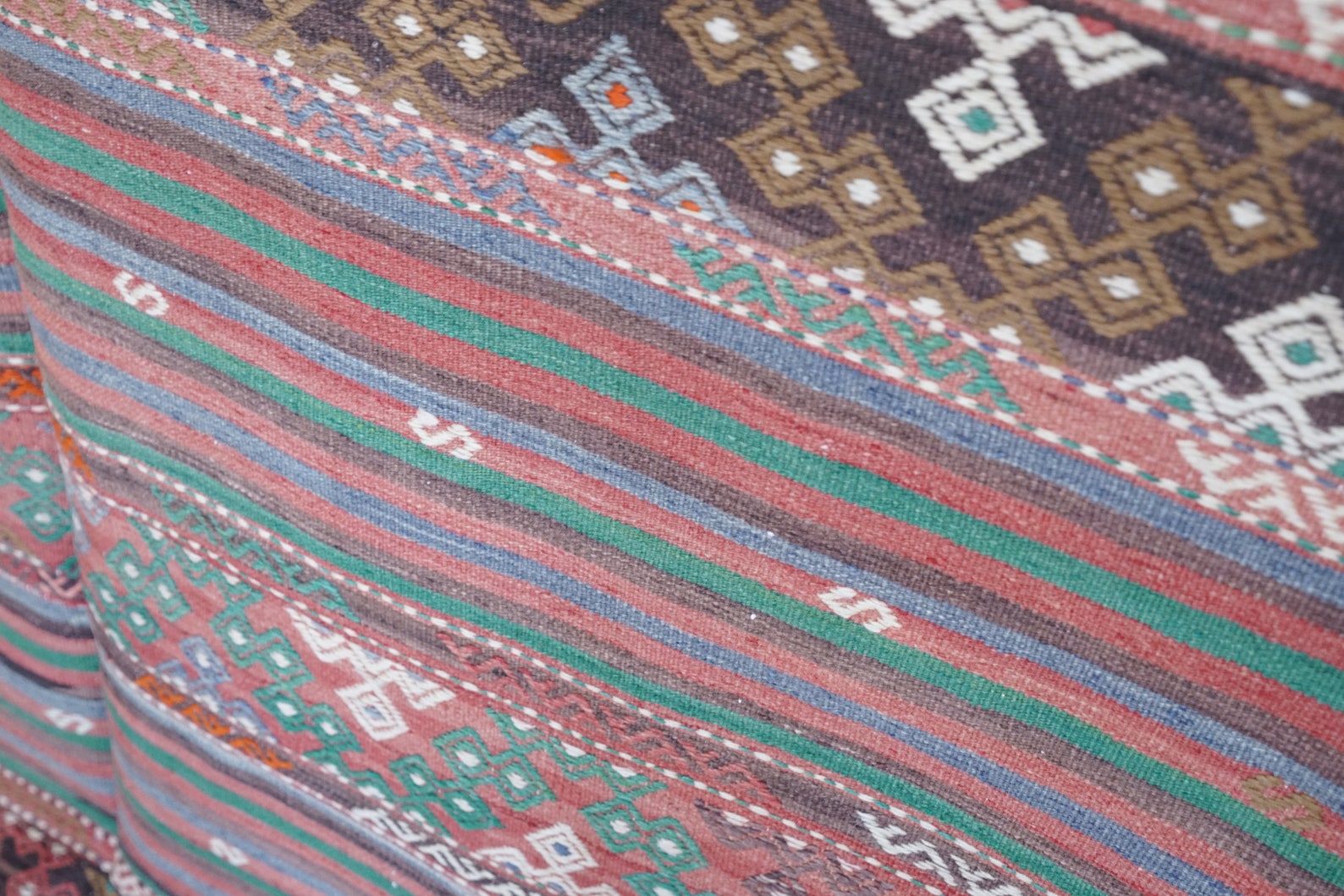Vintage Kelim 293 x 160 cm. 100% Wolle. Anatolian Soul No. 95
