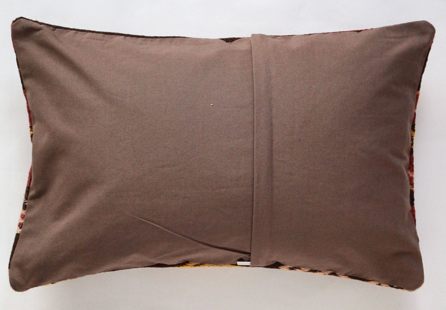 Kelim Kissen 60x40 cm Vintage Kelimkissen Handgewebt. Kissenbezug Boho Kissen Pillow Sitzkissen