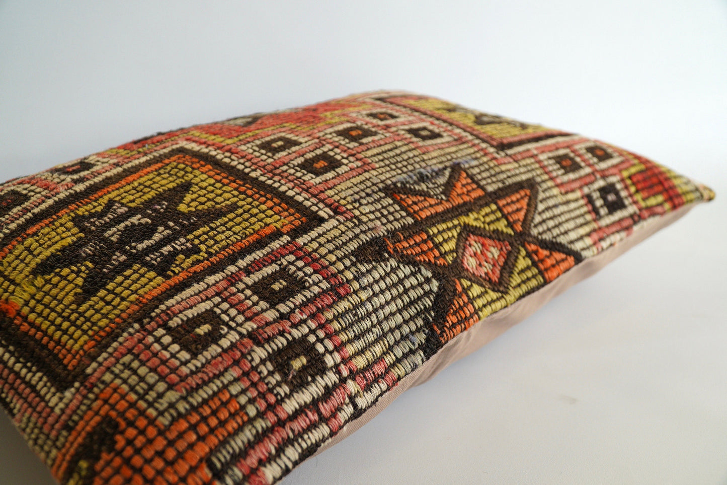 Kelim Kissen 60x40 cm - Vintage Kissenbezug