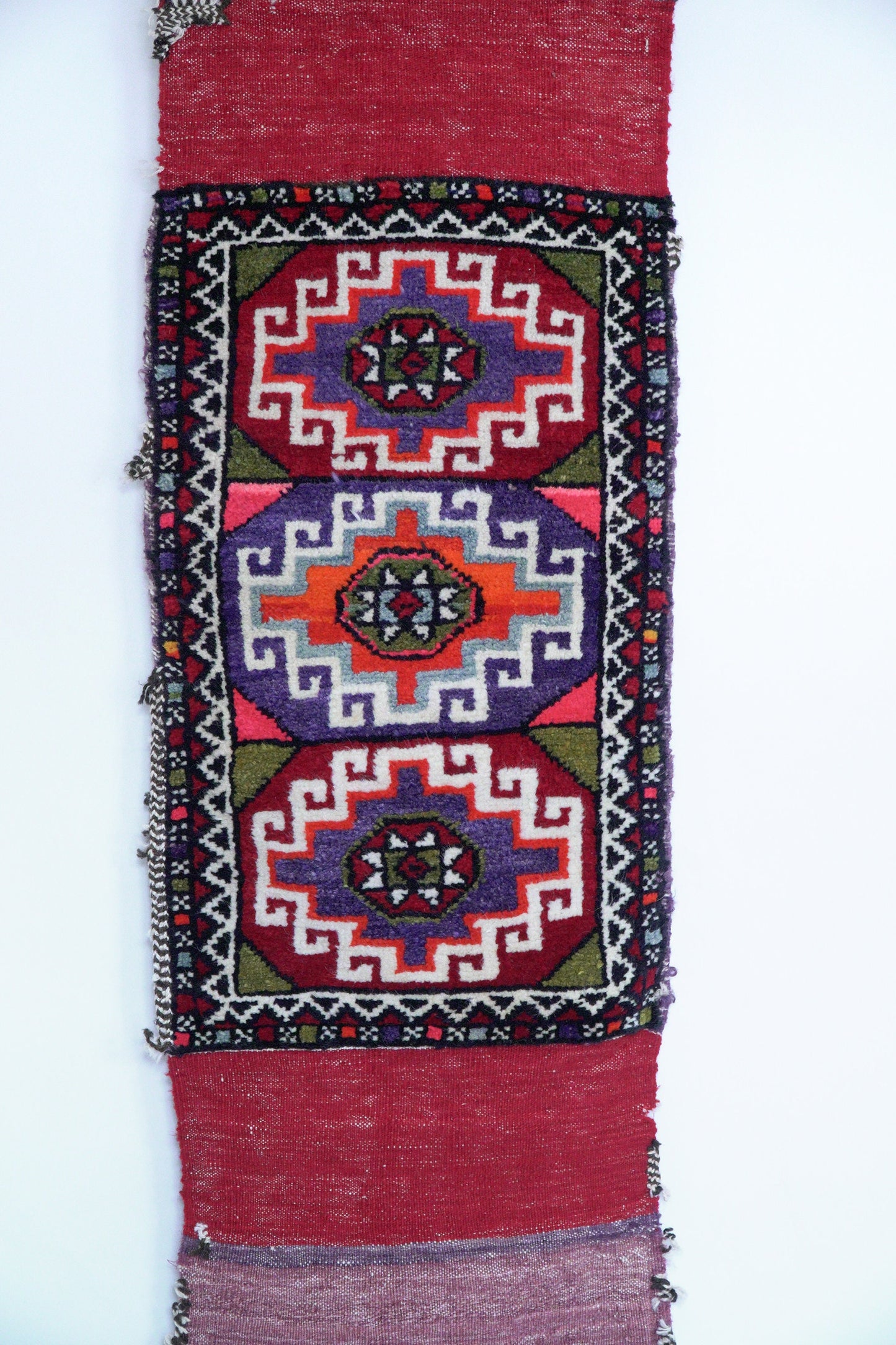 Vintage runner. 217 x 47 cm, Central Anatolia.
