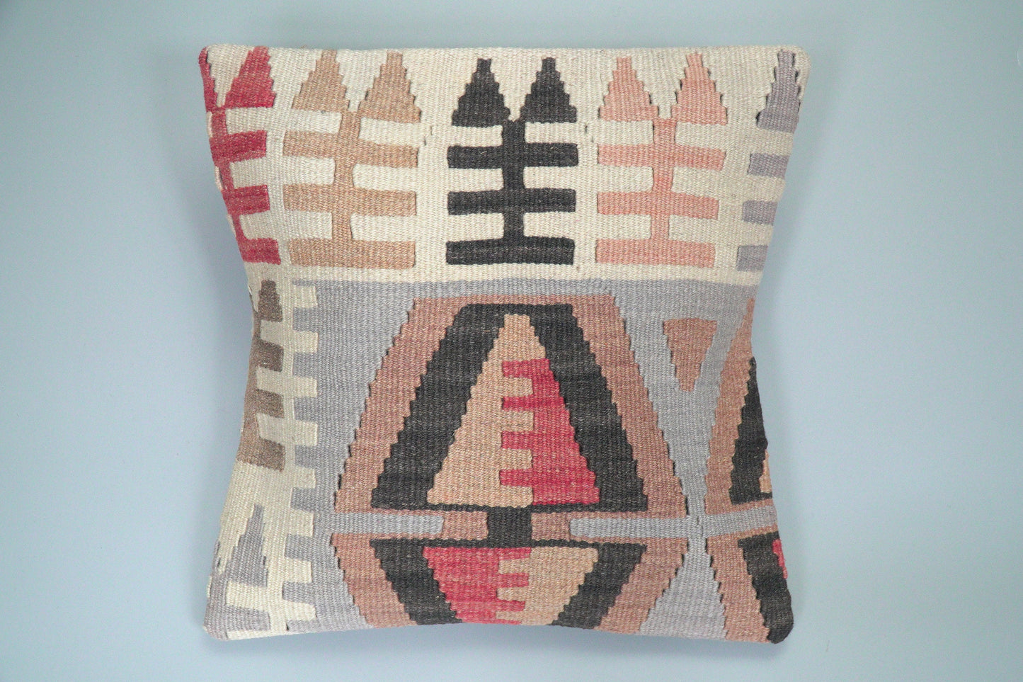 Kelim Kissen 40x40 cm - Vintage Kissenbezug