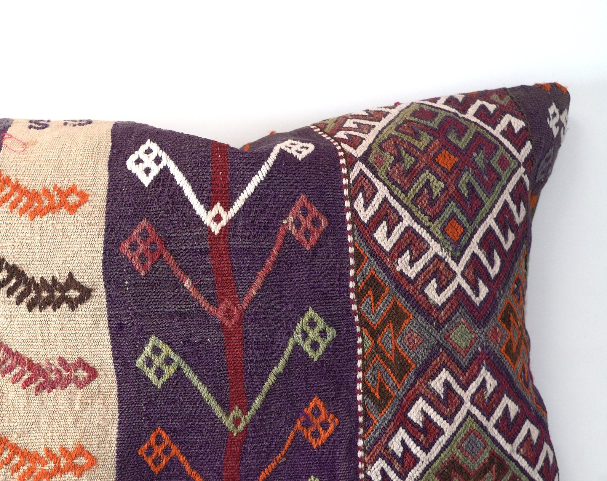 Cuval kilim cushion ca. 75 x 40 cm