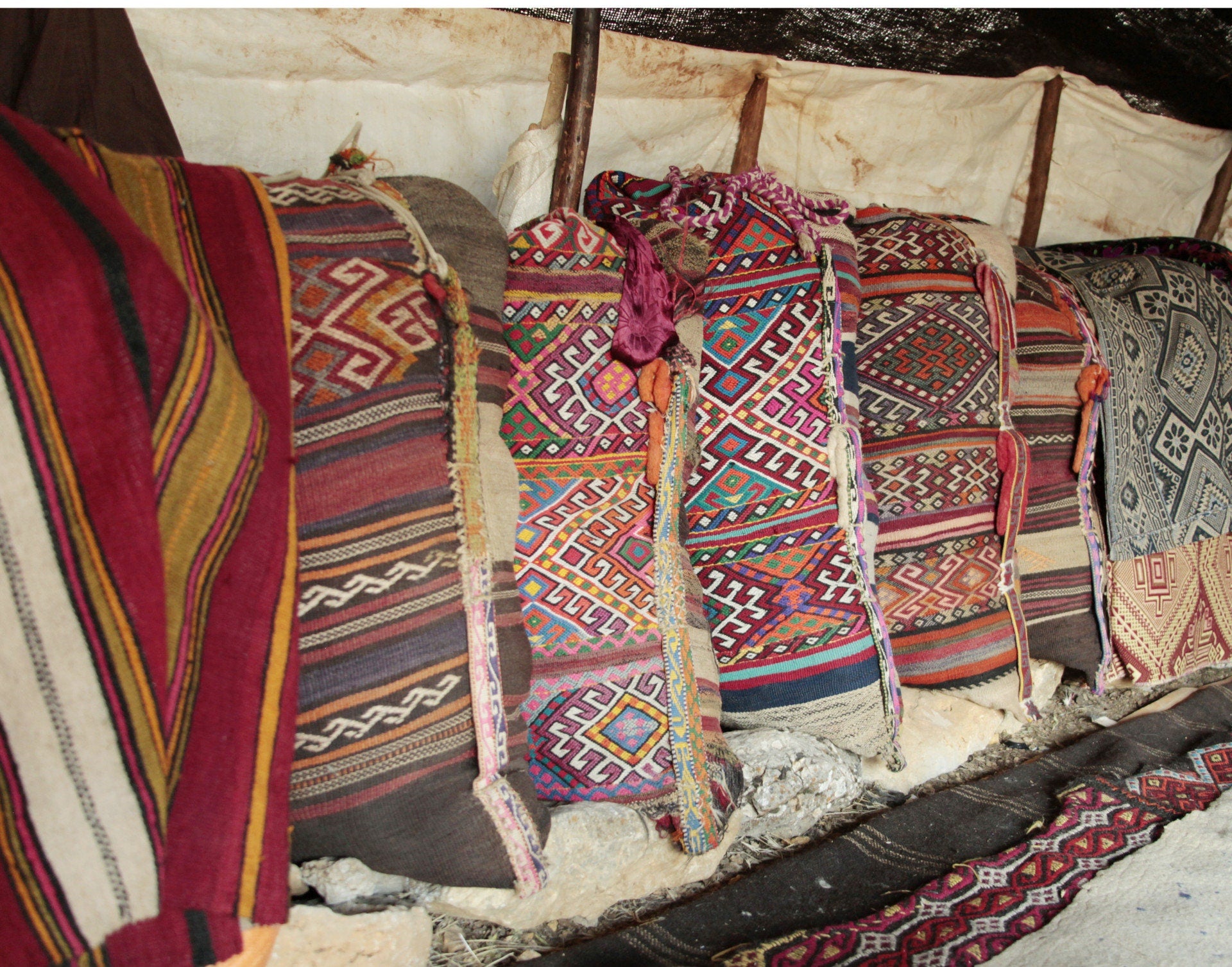 Cuval Kilim cushion ca. 75 x4 0 cm