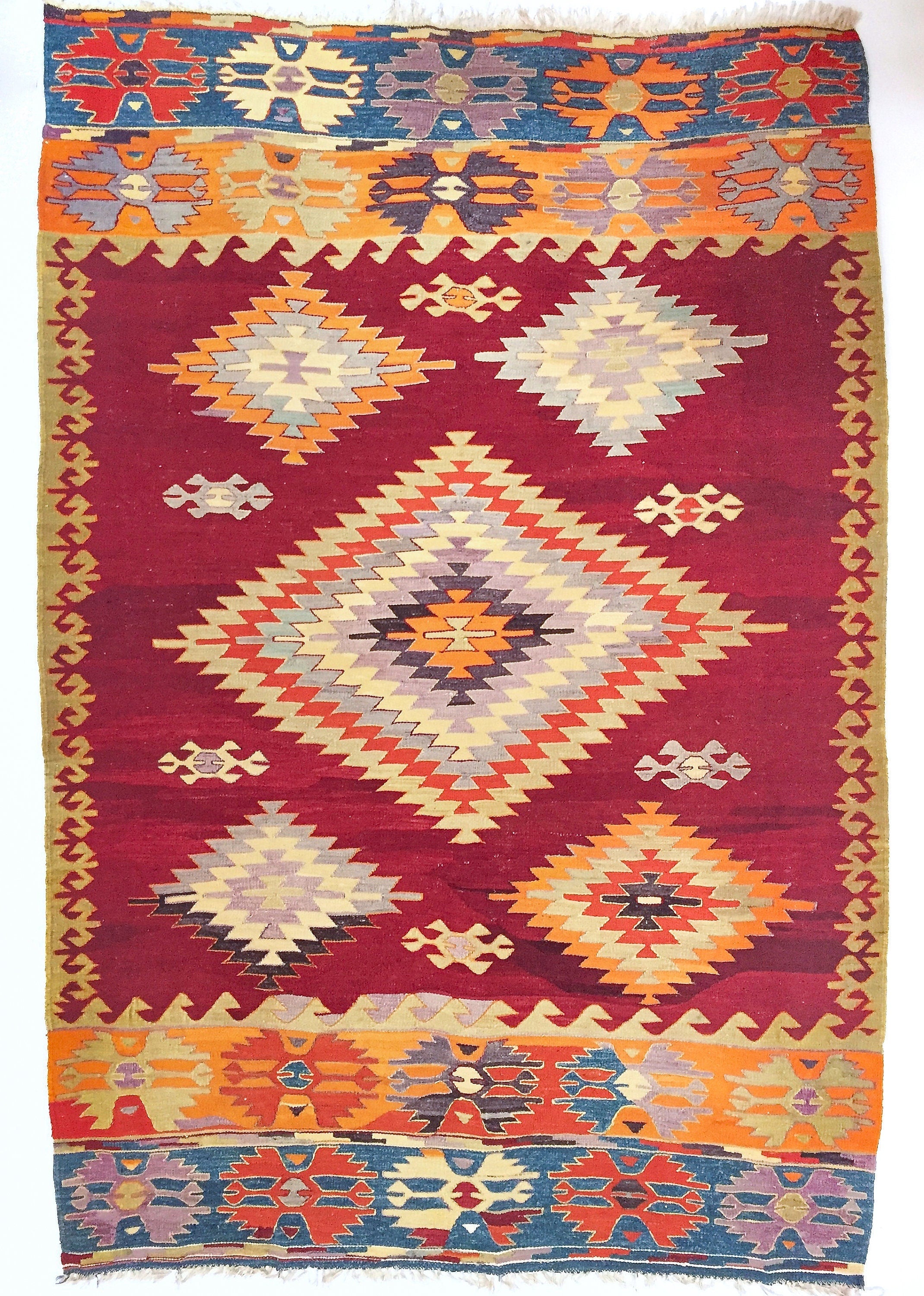 Kelim aus Çal bei Denizli / Türkei. 230 x 162 cm. Anatolian Soul No. 98