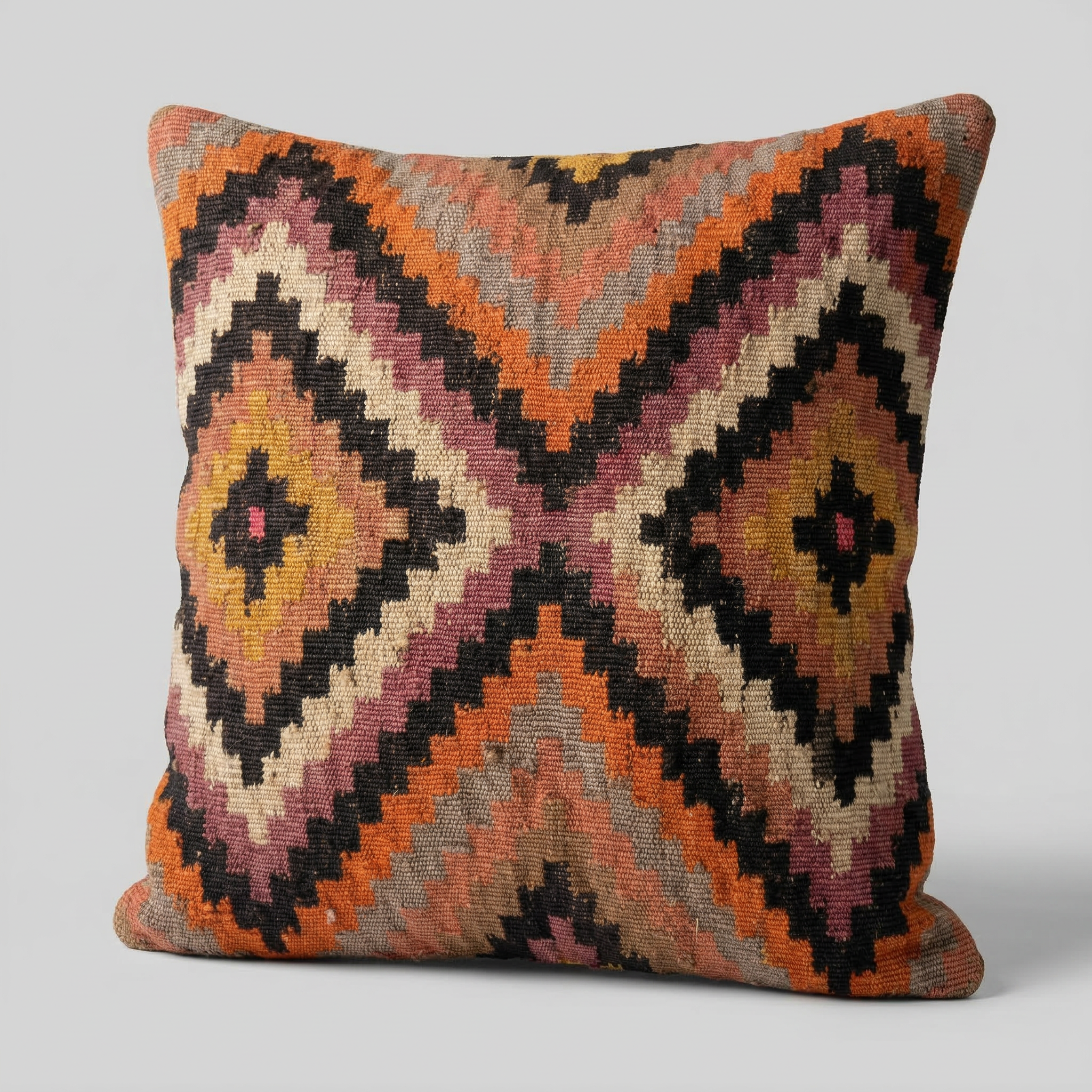 Kilim cushion 40 x 40 cm - finest wool