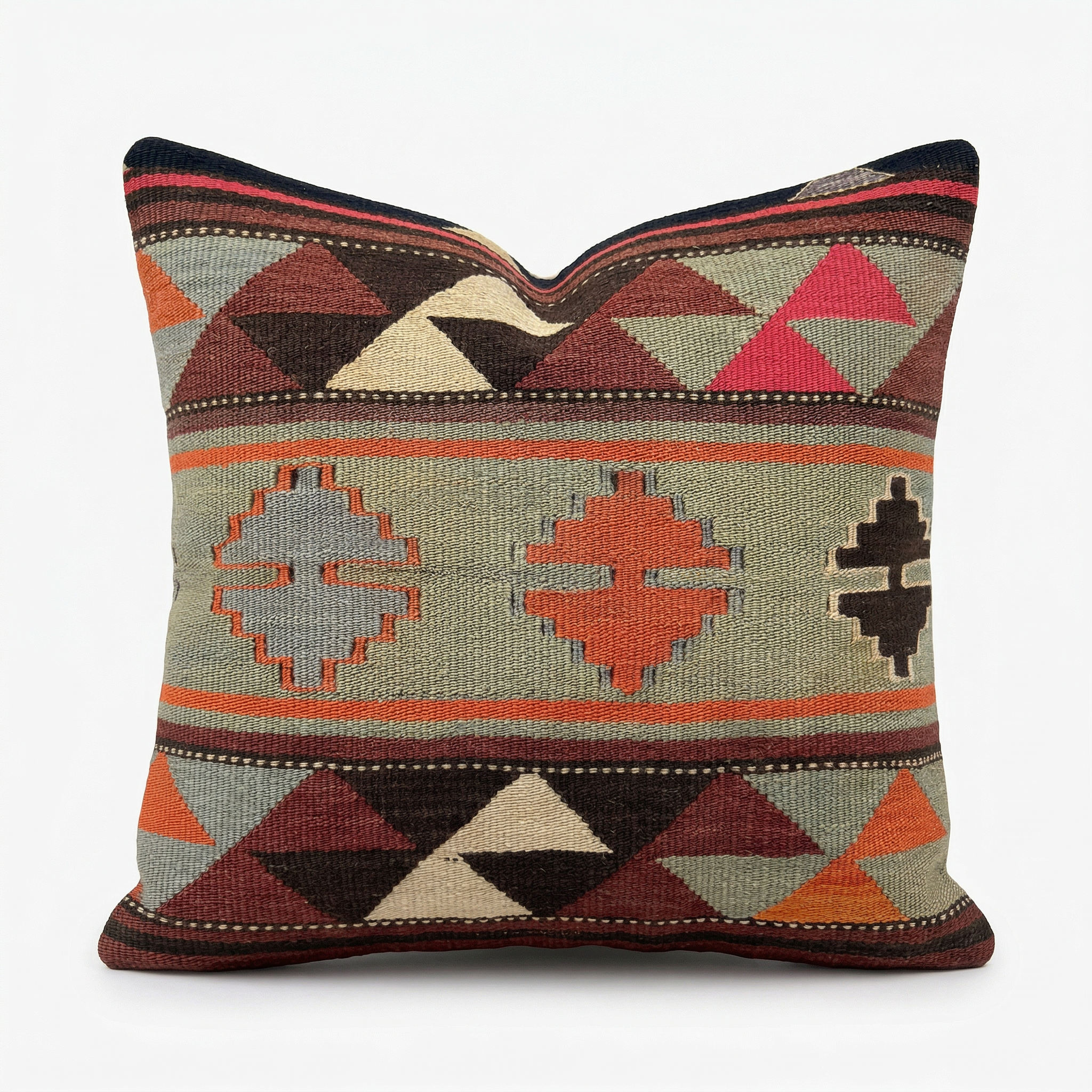 Kilim cushion 40 x 40 cm - finest wool
