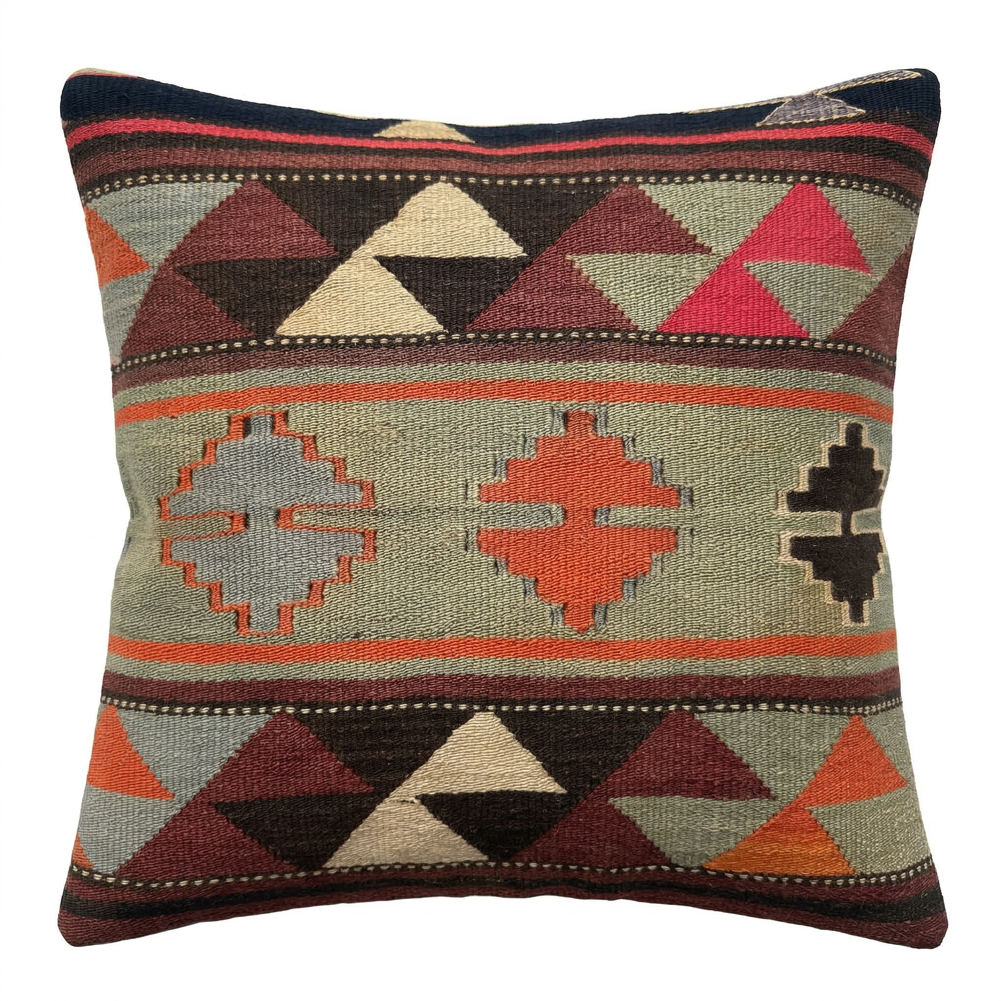 Kilim cushion 40 x 40 cm - finest wool