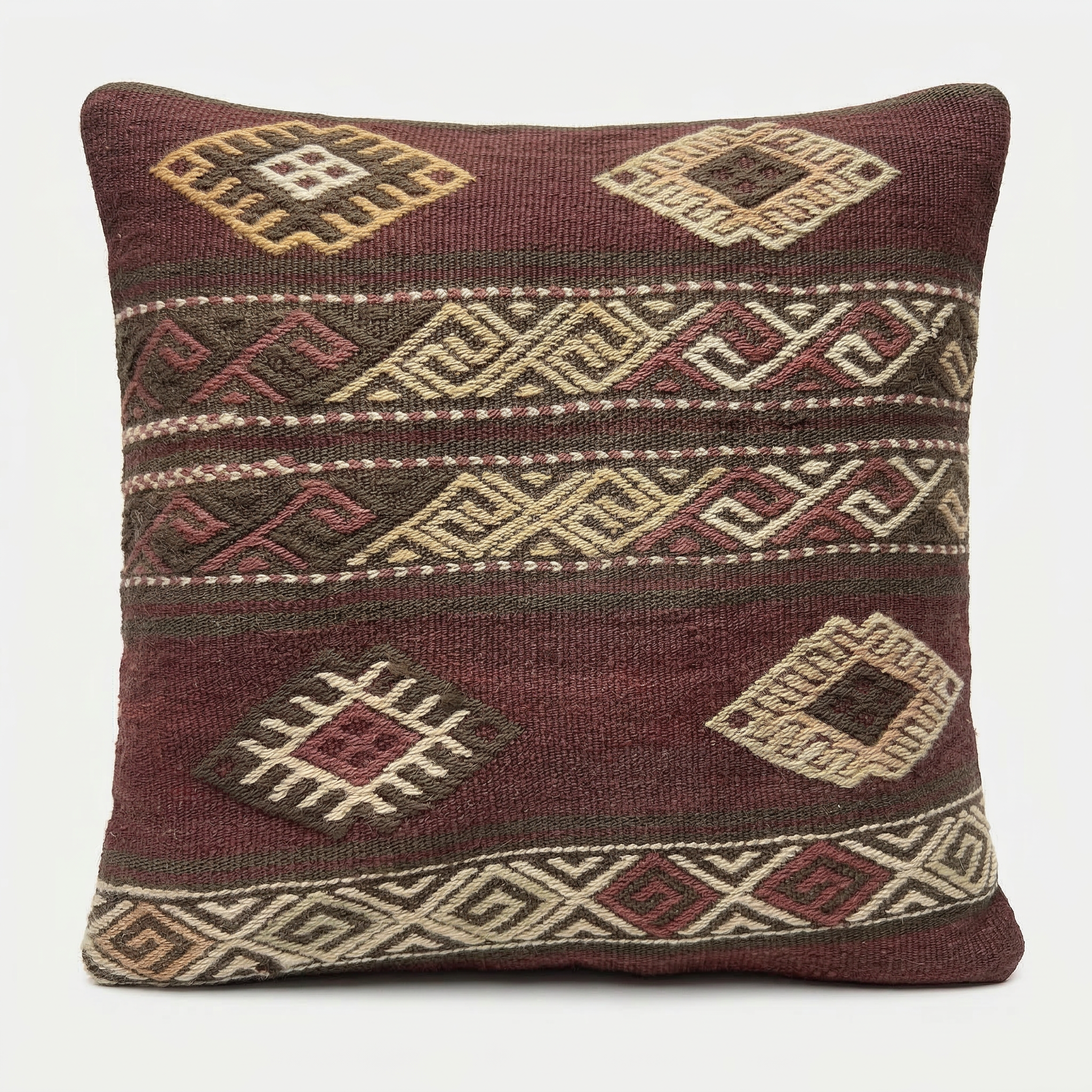 Kilim cushion 40 x 40 cm - finest wool