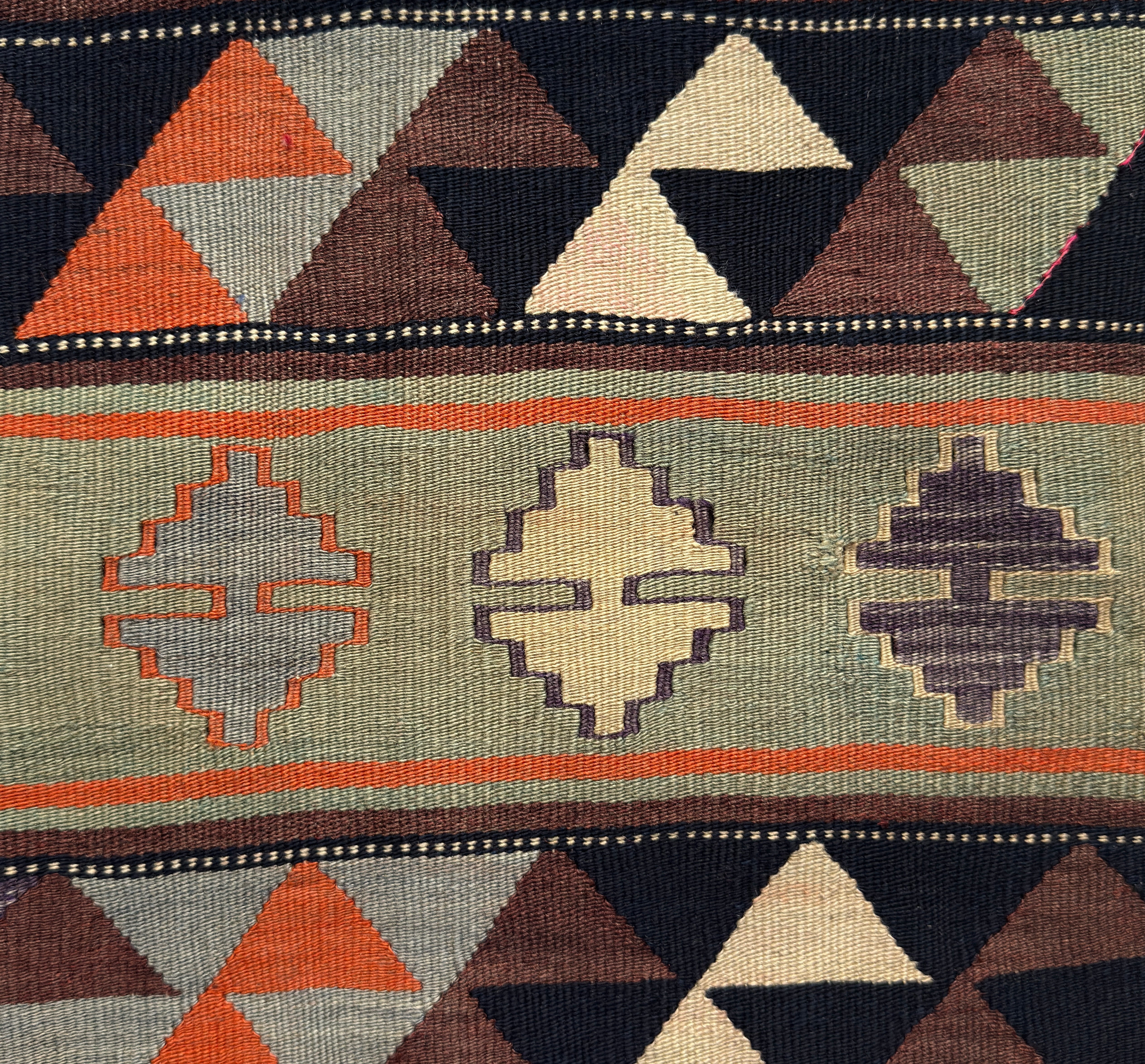 Kilim cushion 40 x 40 cm - finest wool