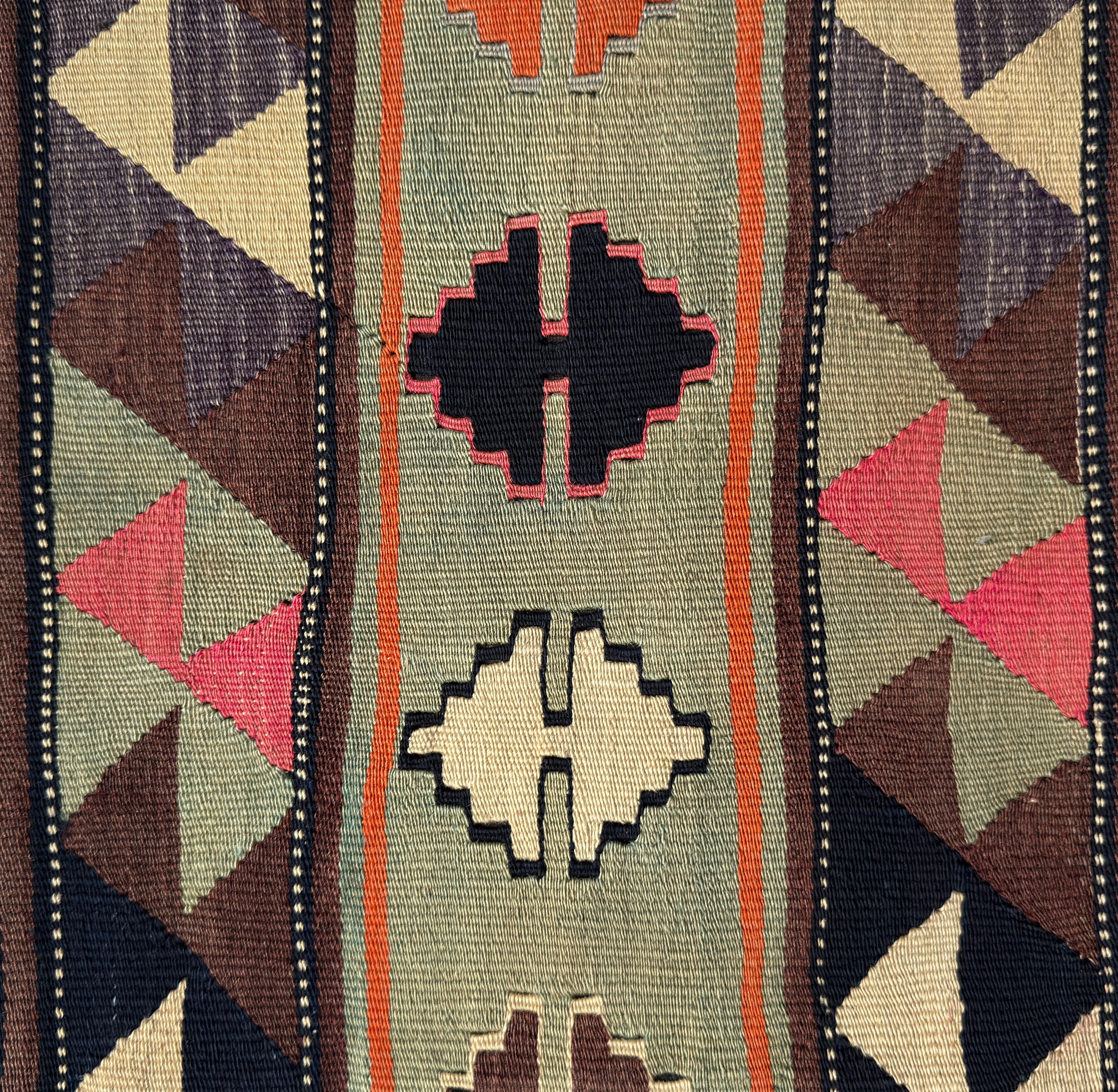 Kilim cushion 40 x 40 cm - finest wool