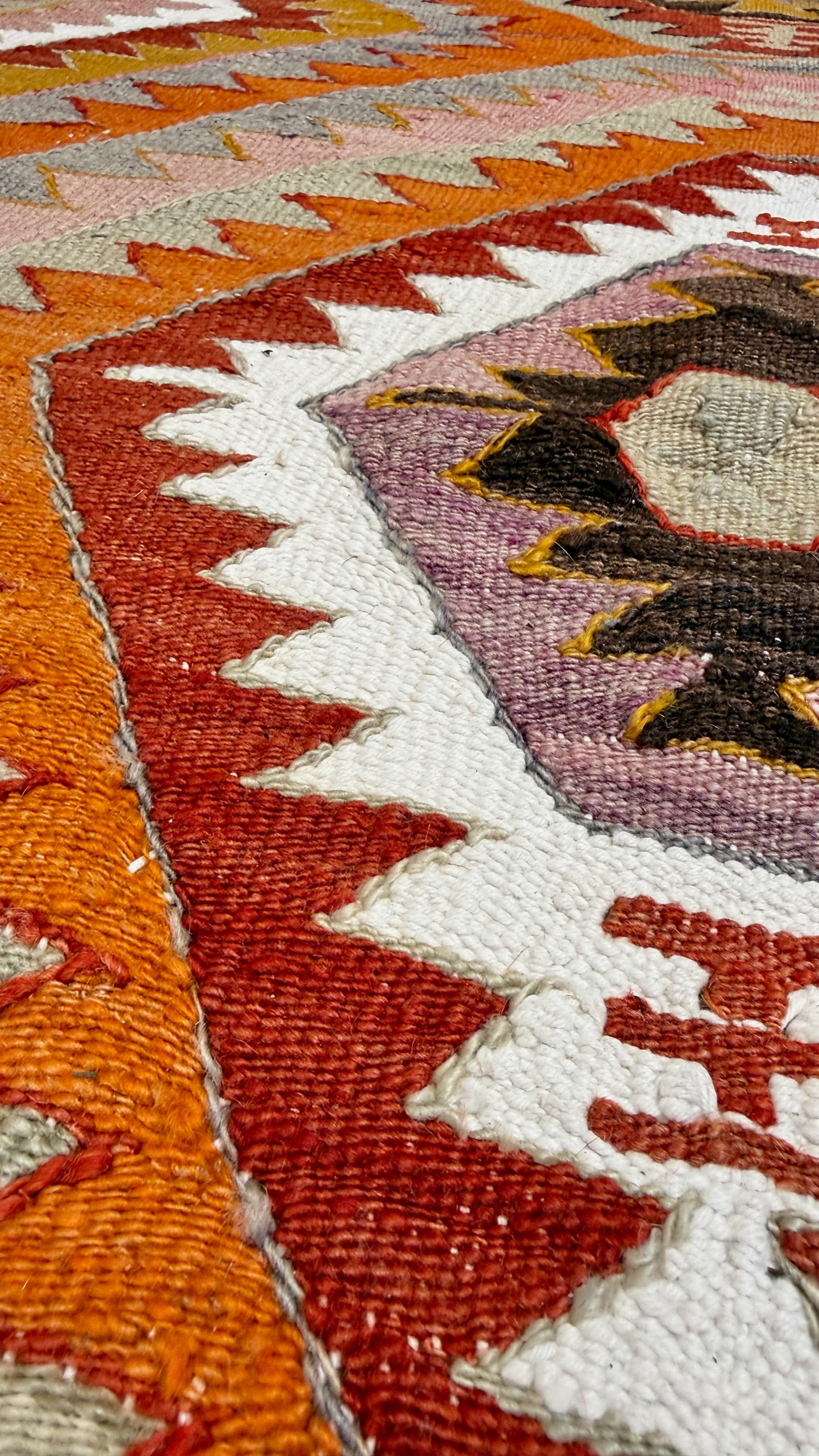 Vintage KELIM TAVAS – HANDGEWEBTER TEPPICH, WOLLE, 280 × 170 CM - ANATOLIAN SOUL NO. 116