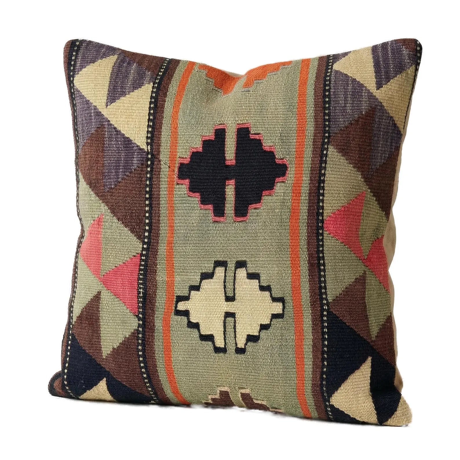 Kilim cushion 40 x 40 cm - finest wool