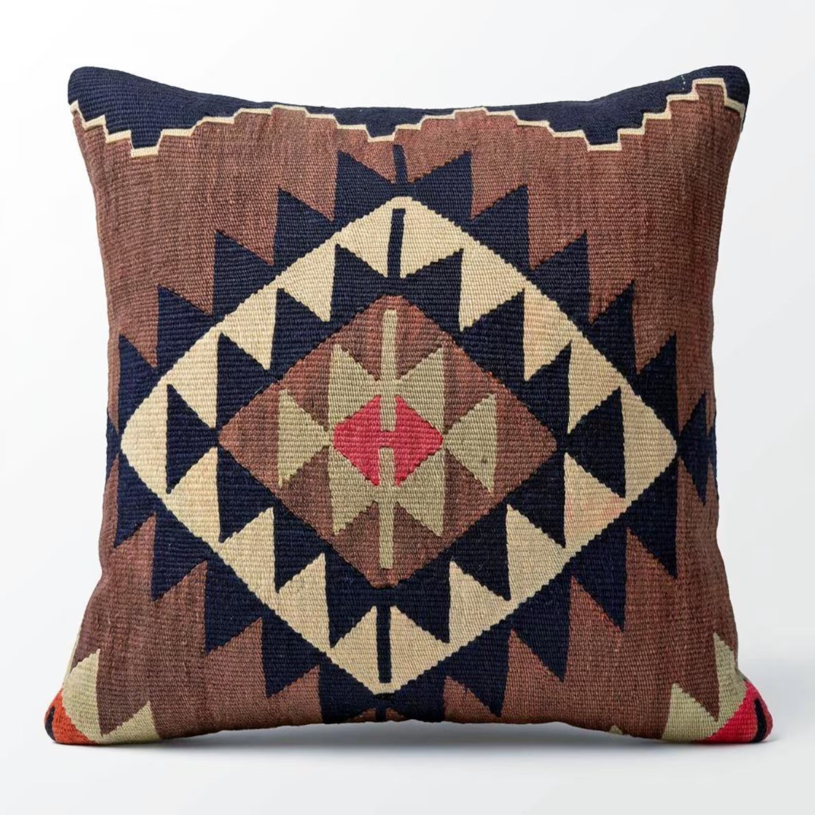 Kilim cushion 40 x 40 cm - finest wool