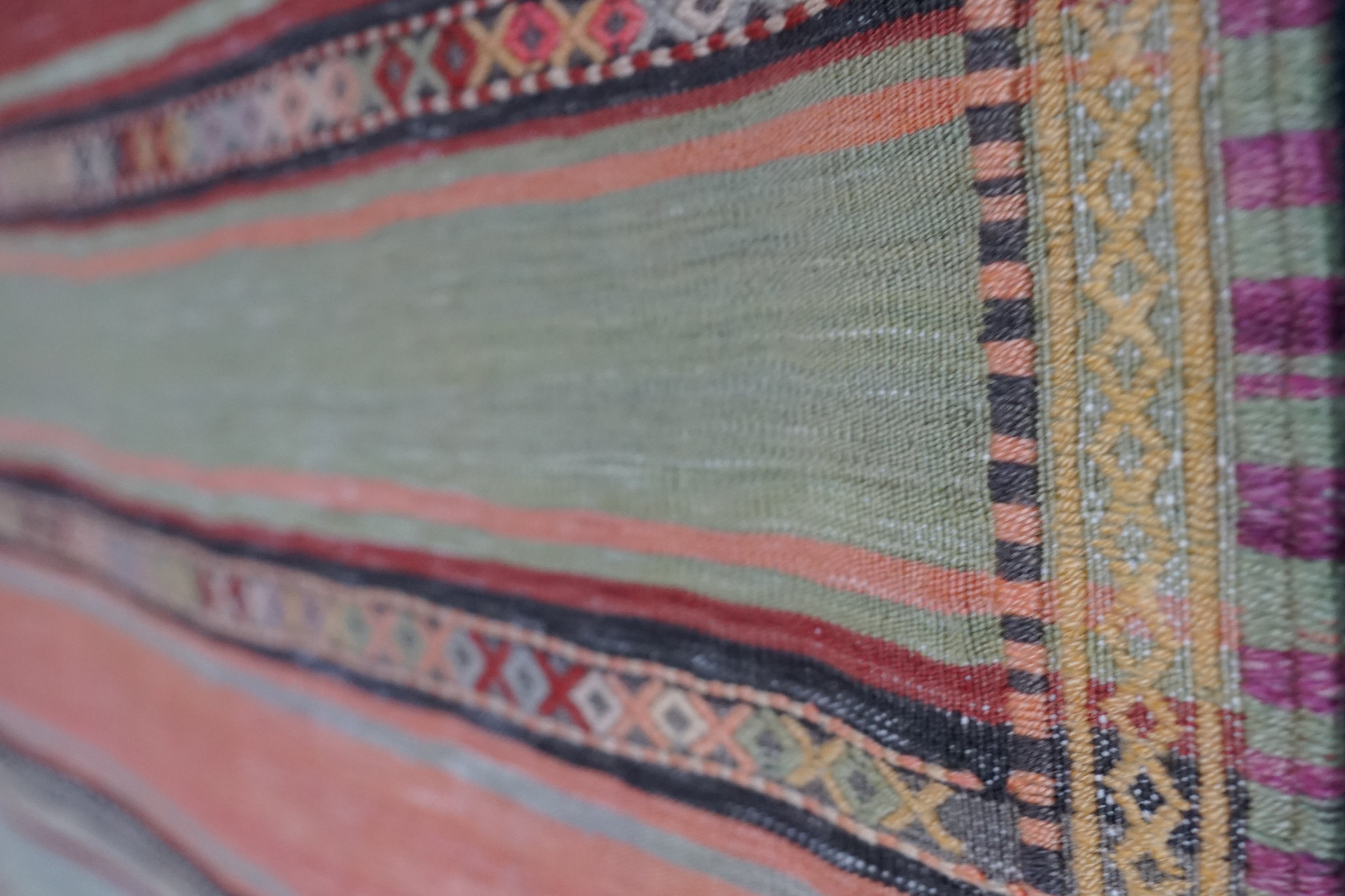 Sivas Vintage Kelim 365x170 cm. Wolle / Baumwolle. Anatolian Soul No. 109