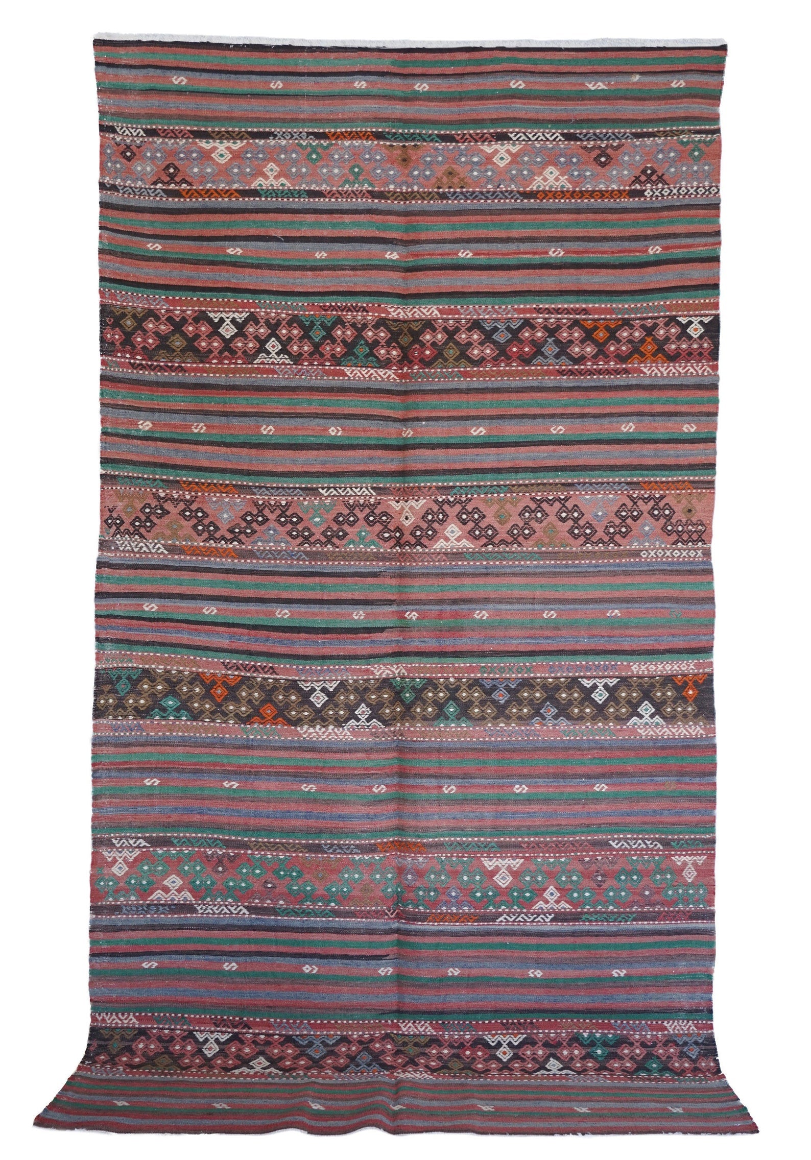 Vintage Kelim 293 x 160 cm. 100% Wolle. Anatolian Soul No. 95