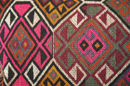 Sumak Kissen aus der Region Antalya ca. 50 x 38 cm. Vintage Boho Kissenbezug.