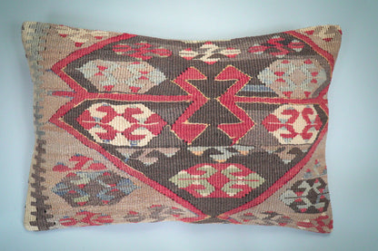 Kelim Kissen 60 x 40 cm - Vintage Kissenbezug Boho Kissen