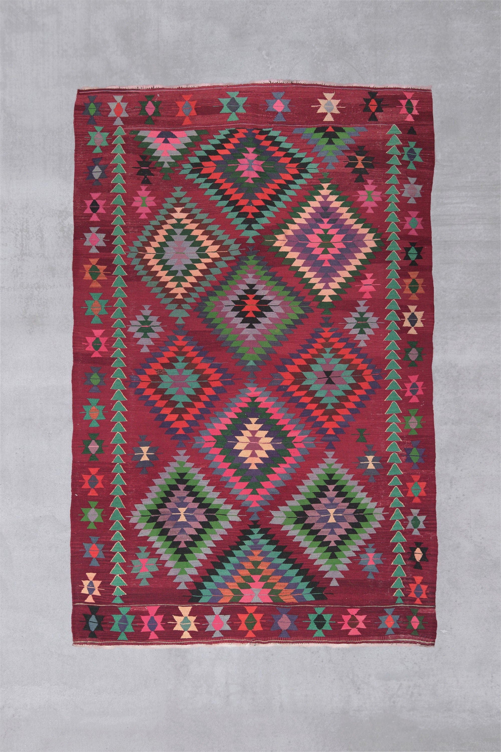 Handgewebter Kelim aus Wolle.  257 x 170 cm. Anatolian Soul No. 110