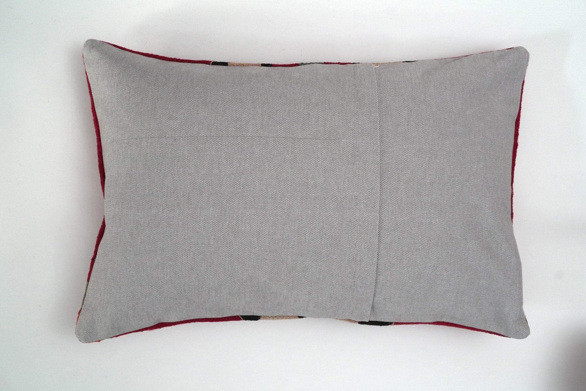 Kelim Cushion 60x40 cm - Wool Cushion Cover