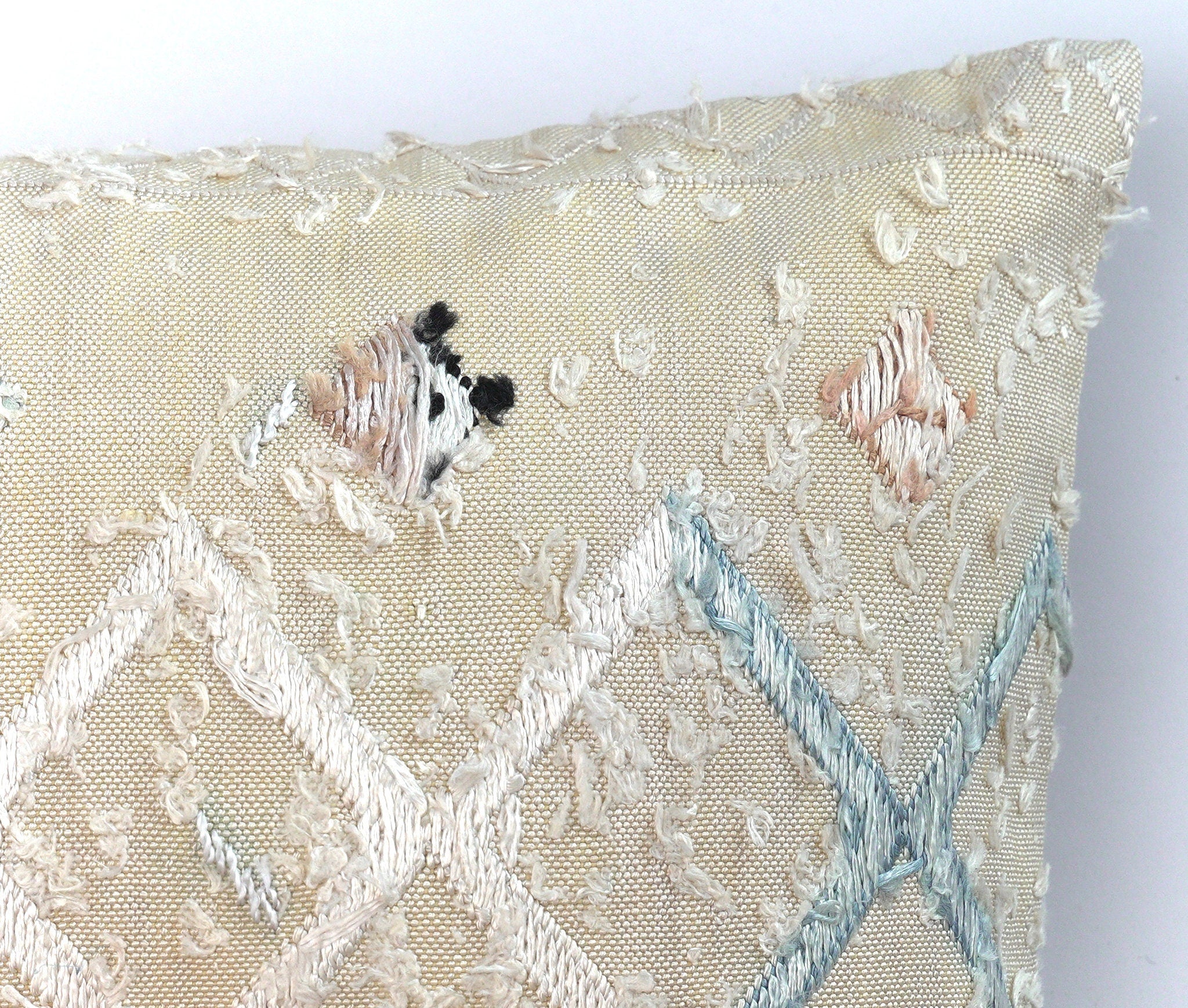Silk kilim cushion 60 x 40 cm
