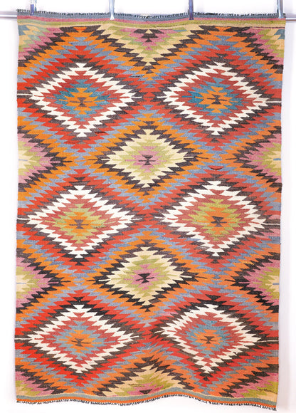 Kelim aus Acipayam in 190 x 135 cm - Vintage Kilim