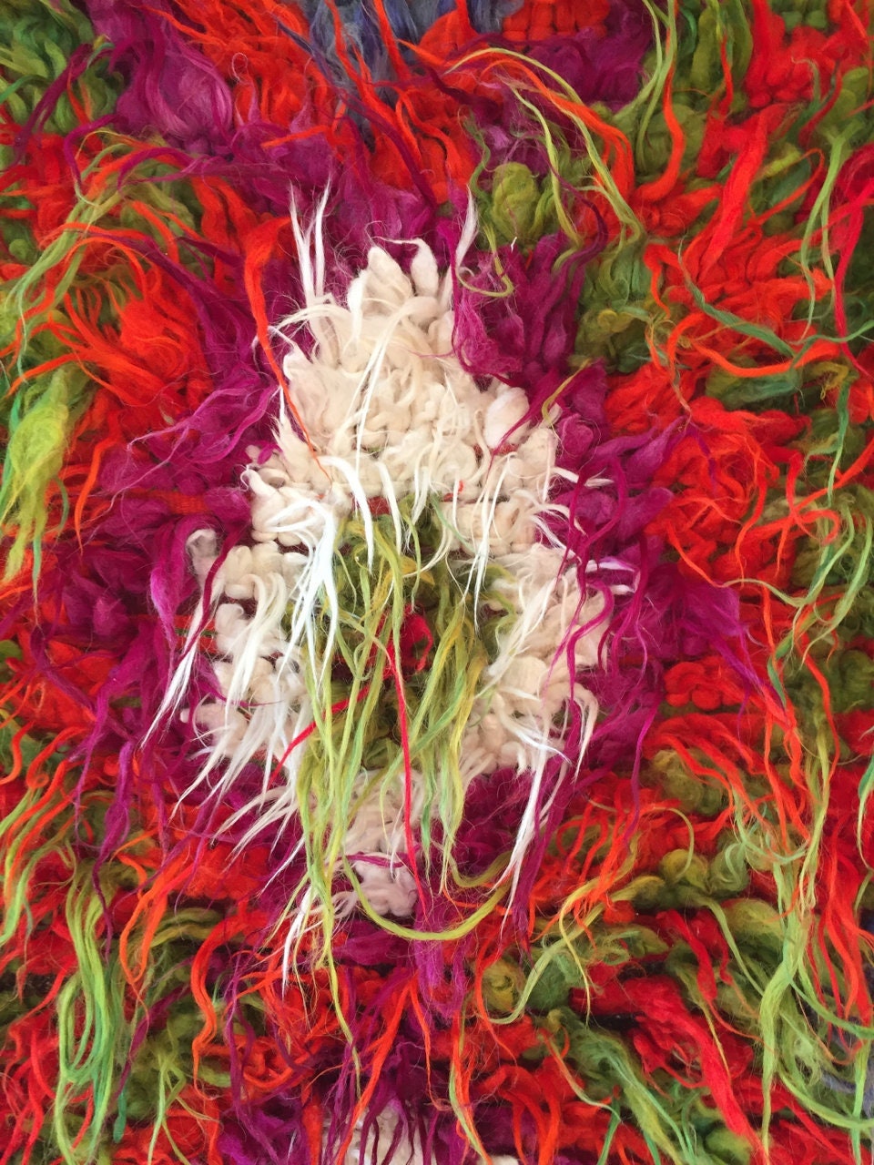 Nomadic Tulu / Tülü kilim from Central Anatolia 180 x 120 cm.