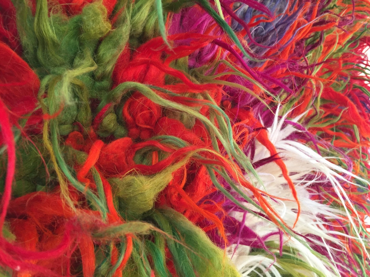 Nomadic Tulu / Tülü kilim from Central Anatolia 180 x 120 cm.