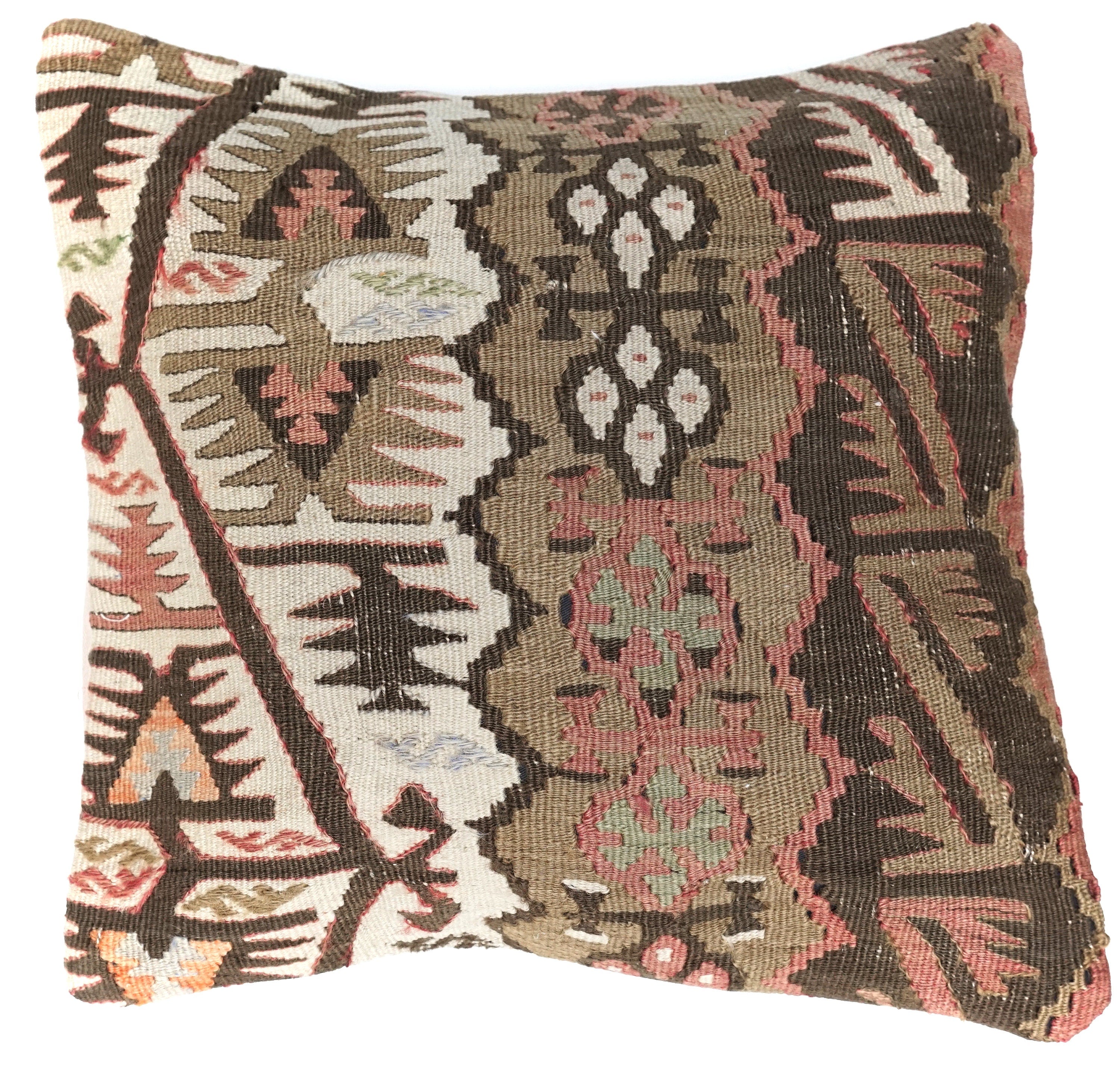 Kilim cushion 40 x 40 cm - finest wool