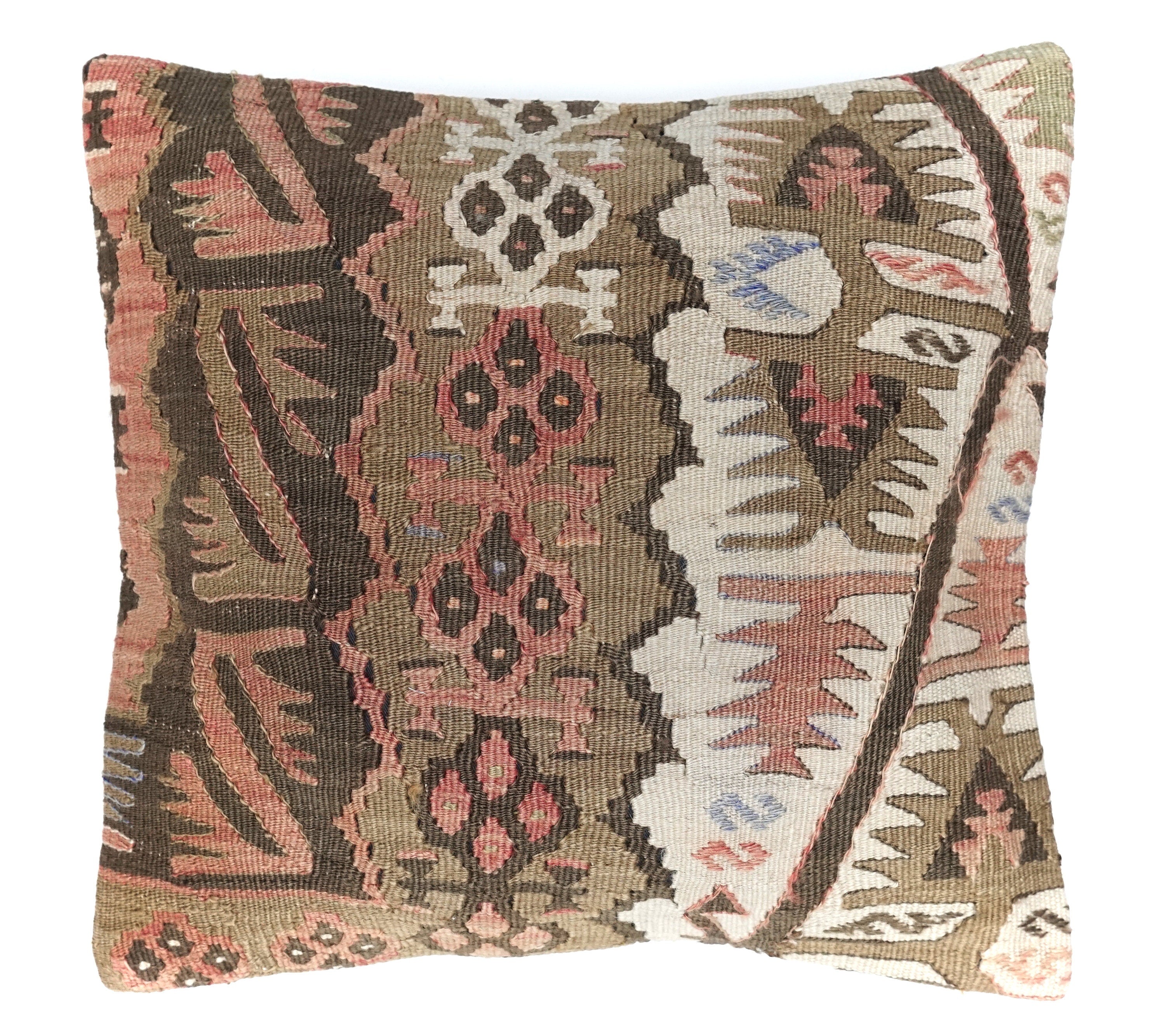 Kilim cushion 40 x 40 cm - finest wool