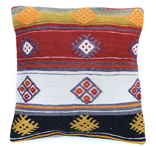 40x40 cm Kelim Kissen - Unikat